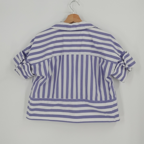 Banana Republic | striped button down shirt - Picture 3 of 6